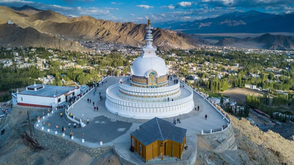 Shanti Stupa a Leh - Ladakh
