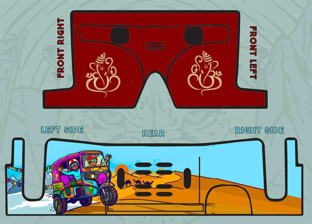 decoriamo il tuk tuk