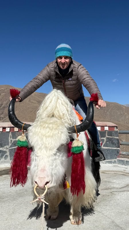 Max in Tibet fra TukTuk e Yak 2
