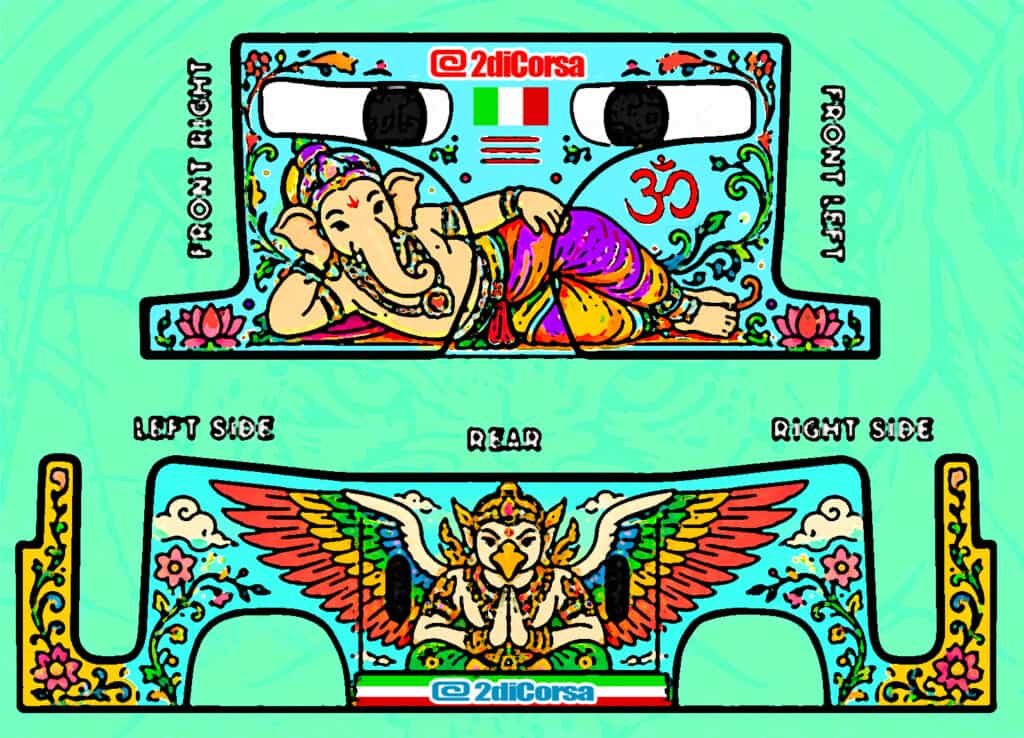 nuovo vestito ganesha