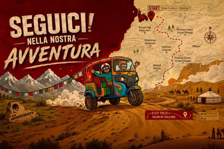 Seguiteci in diretta durante il Rickshaw Run: la mappa per non perderci di vista